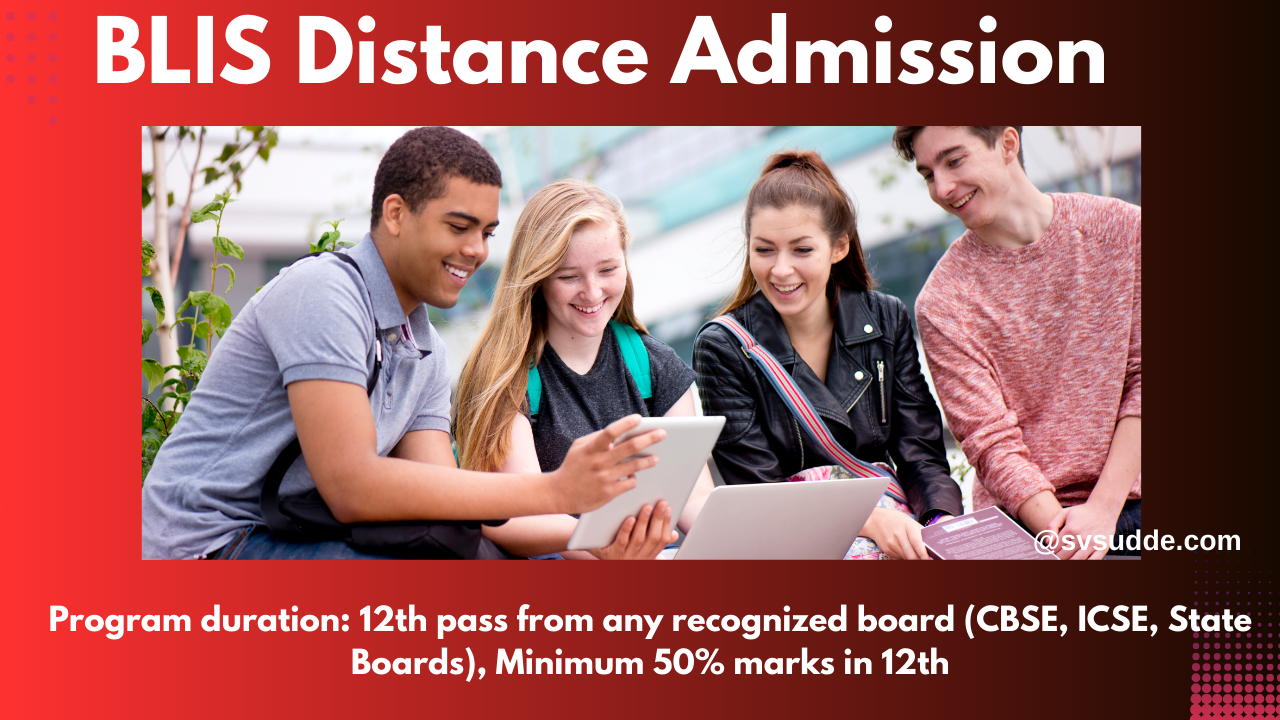 BLIS Distance Education Admission