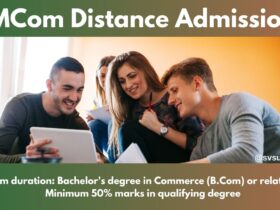 MCom Distance Admission 2025: Last Date, Fees, Eligibility & Syllabus