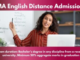 MA English Distance Admission 2025: Last Date, Fees, Eligibility & Syllabus
